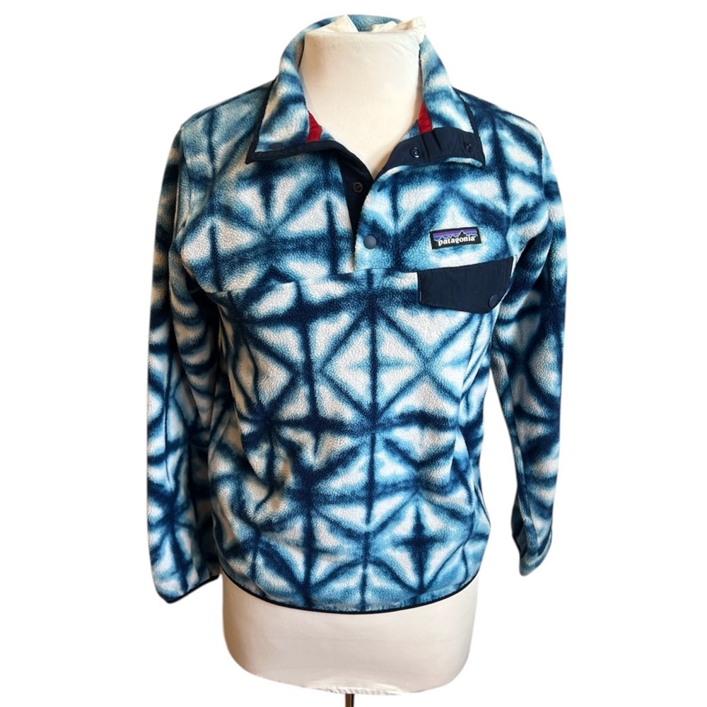 Patagonia T-Snap Synchilla Shibori Diamond Tie Dye - XS